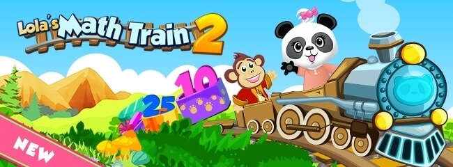 Lola's math train 2 logo