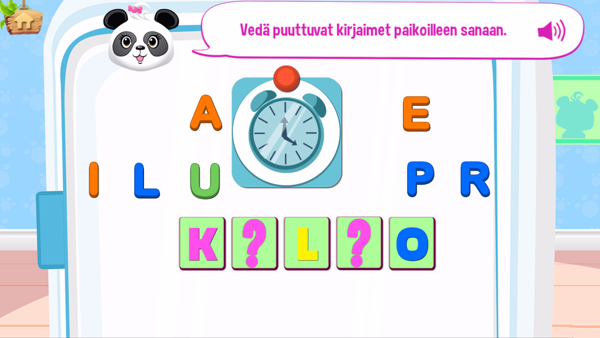 Lolapanda aakkoset